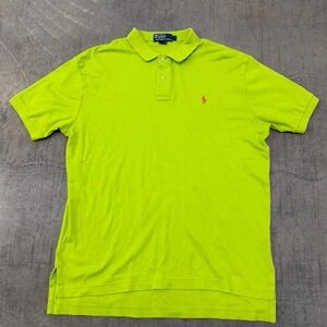 Polo by Ralph Lauren Neon Yellow Short-Sleeve Polo